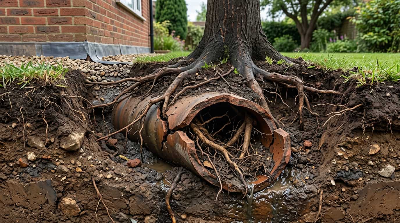 How to Tell if Tree Roots Are Causing Drain Damage article image