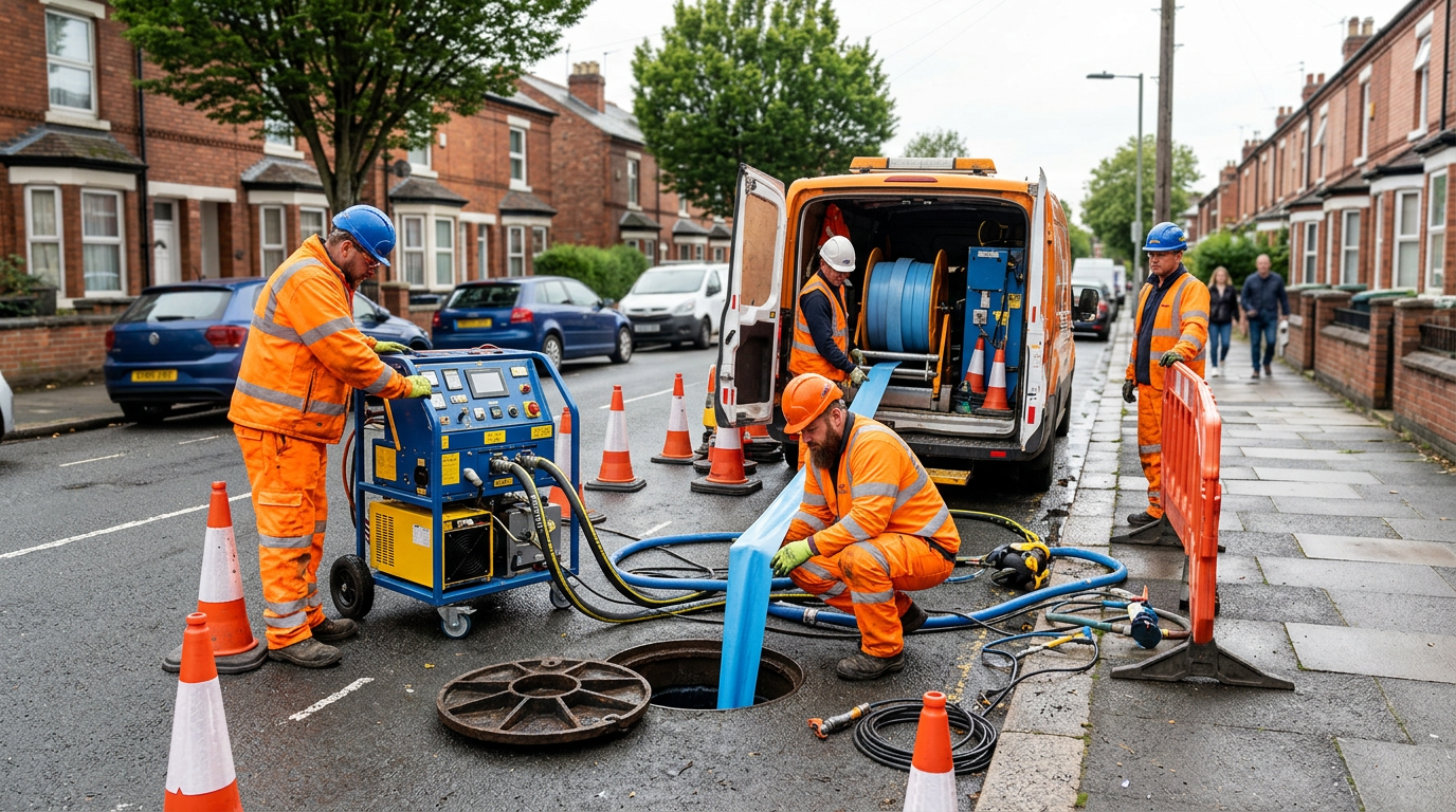 Pre-purchase CCTV survey on Edwardian house in Chiswick